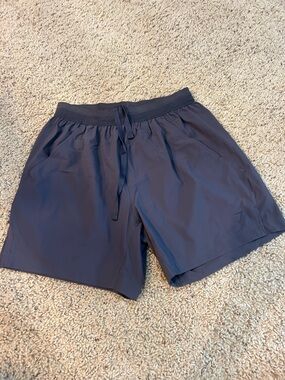 Gymshark Men's Athletic Shorts in Navy Blue